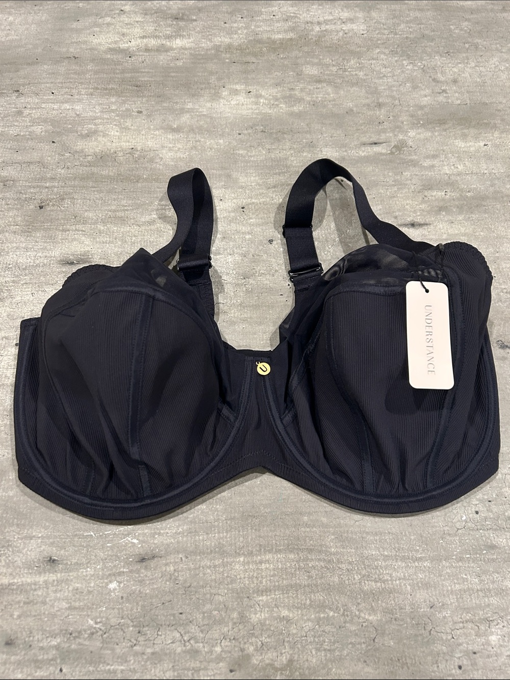 Understance Fexwire Demi bra Black size 38J